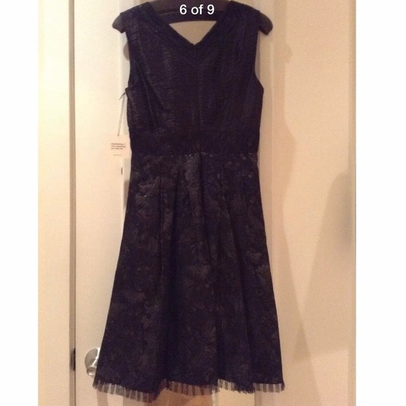 NWT Signette- Aysha Saeed Jacquard cocktail dress - Picture 6 of 8